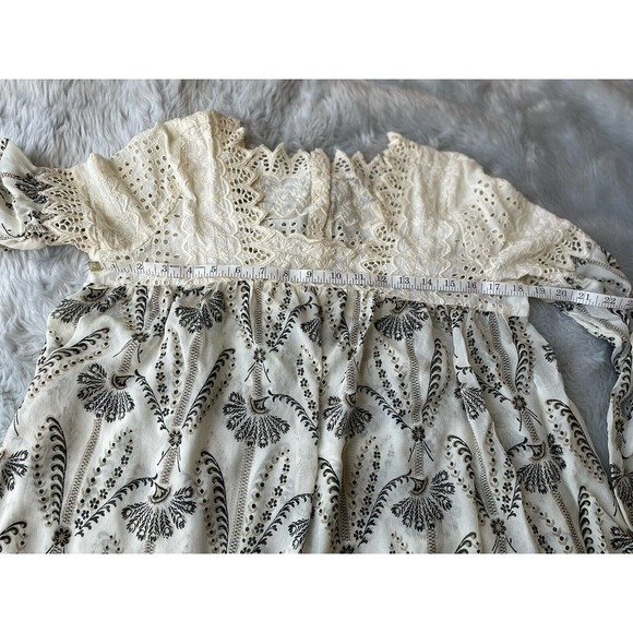 Anthropologie Cream and Black Blouse - Picture 10 of 16